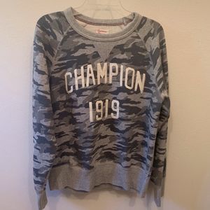Camo Todd Snyder + Champion 1919 Crewneck Mens L